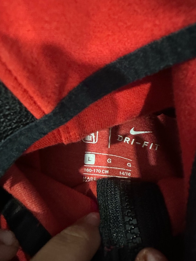 Nike Tech Raptors Red Hoodie - photo 3