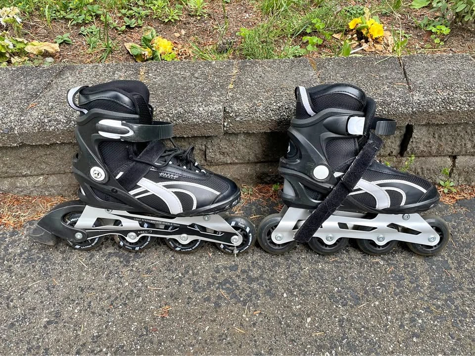 Roller Blades with Helmet