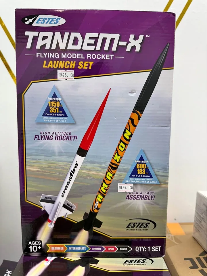 Estes 1469 Tandem X Rocket Launch Set thumbnail