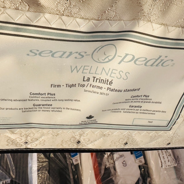 Sears -O-Pedic Firm Queen Mattress - photo 3
