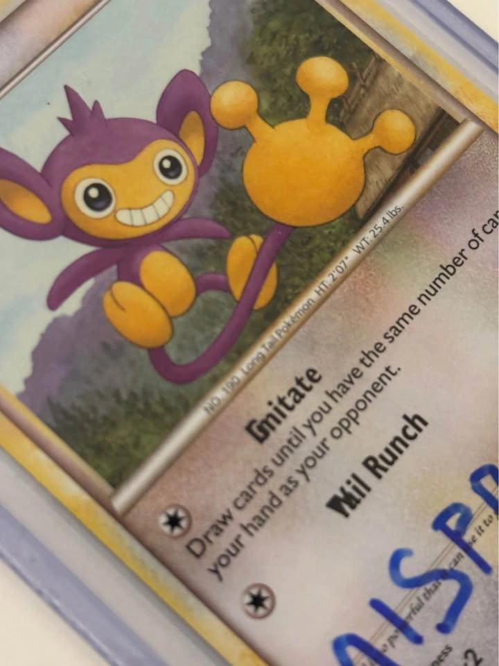 Pokemon Error Misprint Aipom 🙈 - photo 3