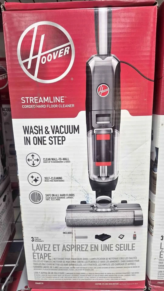 Hoover Streamline Corded Hard Floor Cleaner - Brand New