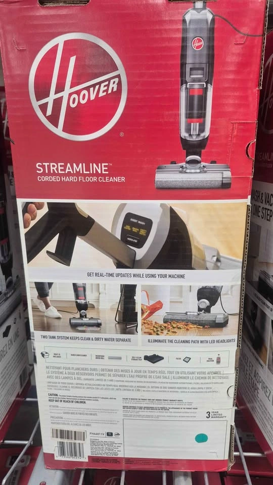 Hoover Streamline Corded Hard Floor Cleaner - Brand New - photo 2