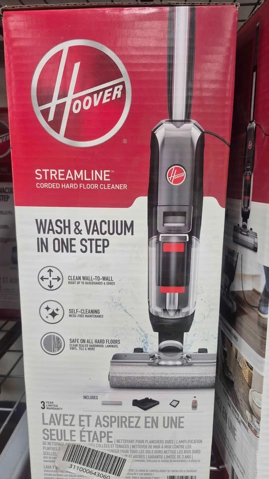 Hoover Streamline Corded Hard Floor Cleaner - Brand New - photo 3