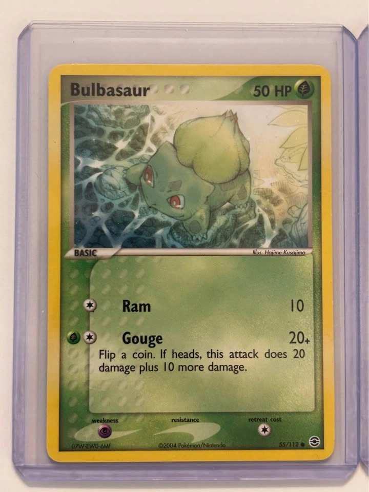 Pokemon 2004 Bulbasaur & Yuka Mori Gloom Cards - photo 2