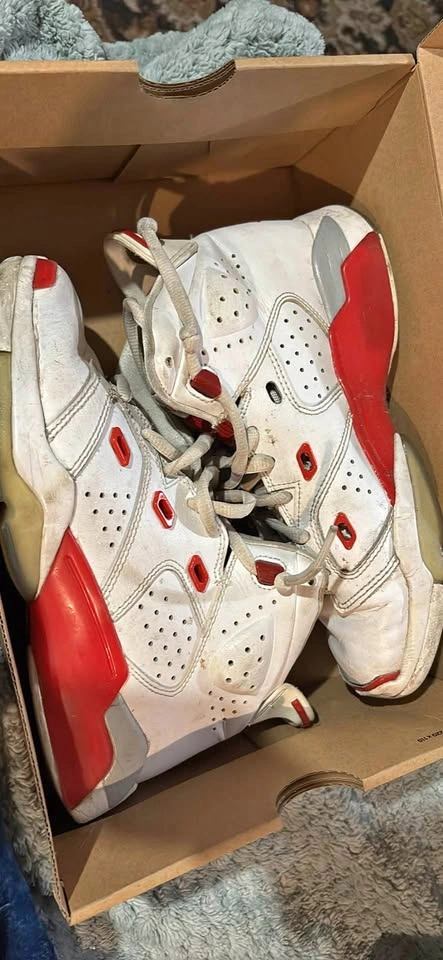 Jordan Jumpman Sneakers White Red