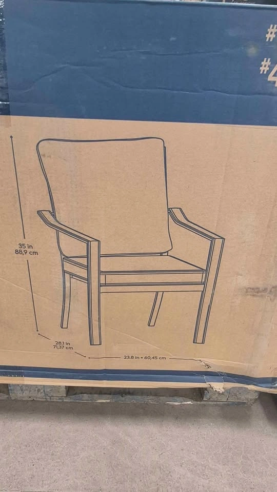 Style Selections Glen Hill Dining Chairs - 4 Count Brand New - photo 2
