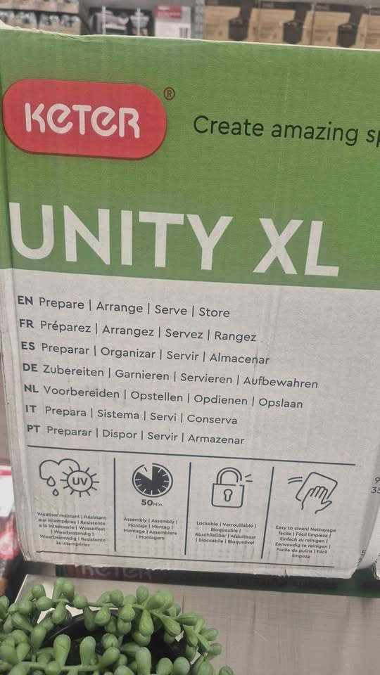 Keter Unity XL Storage Buffet BBQ Table Brand New Summer - photo 5