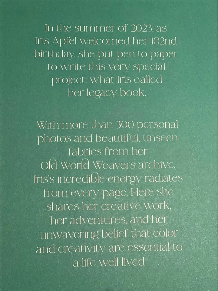 Iris Apfel: Colorful: A Treasure Trove of Inspiration, Influence - photo 3