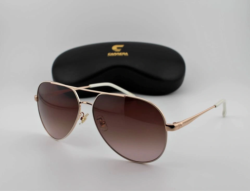 CARRERA WOMEN AVIATOR 3005/S 0R1A HA White Copper Gold/Brown Gra