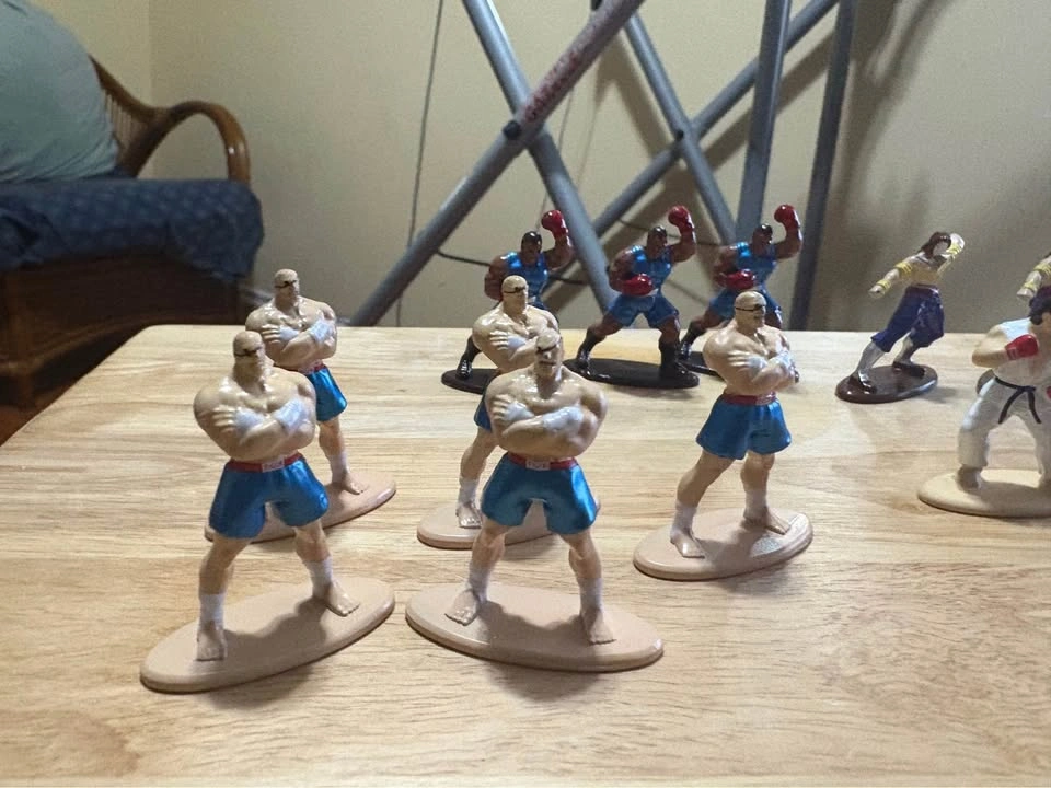 Jada Nano Metalfigs Street Fighter Bundle (26 Figures) Die-Cast - photo 2