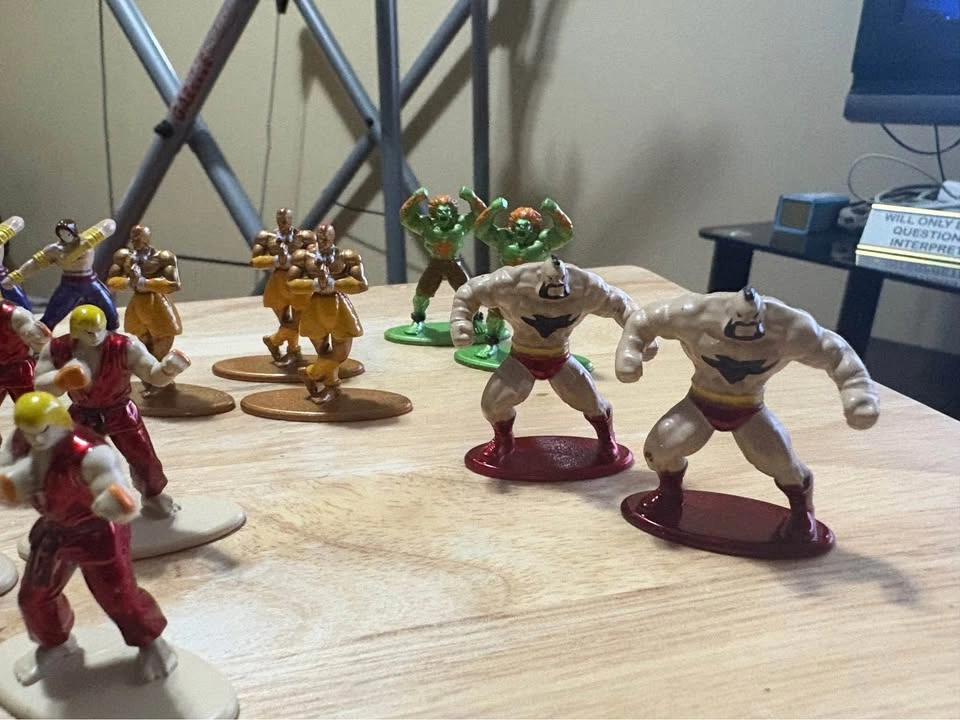 Jada Nano Metalfigs Street Fighter Bundle (26 Figures) Die-Cast - photo 4