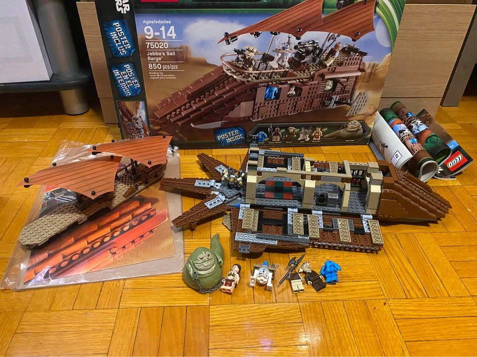 75020 Jabba’s Sail Barge Lego Star Wars - photo 2