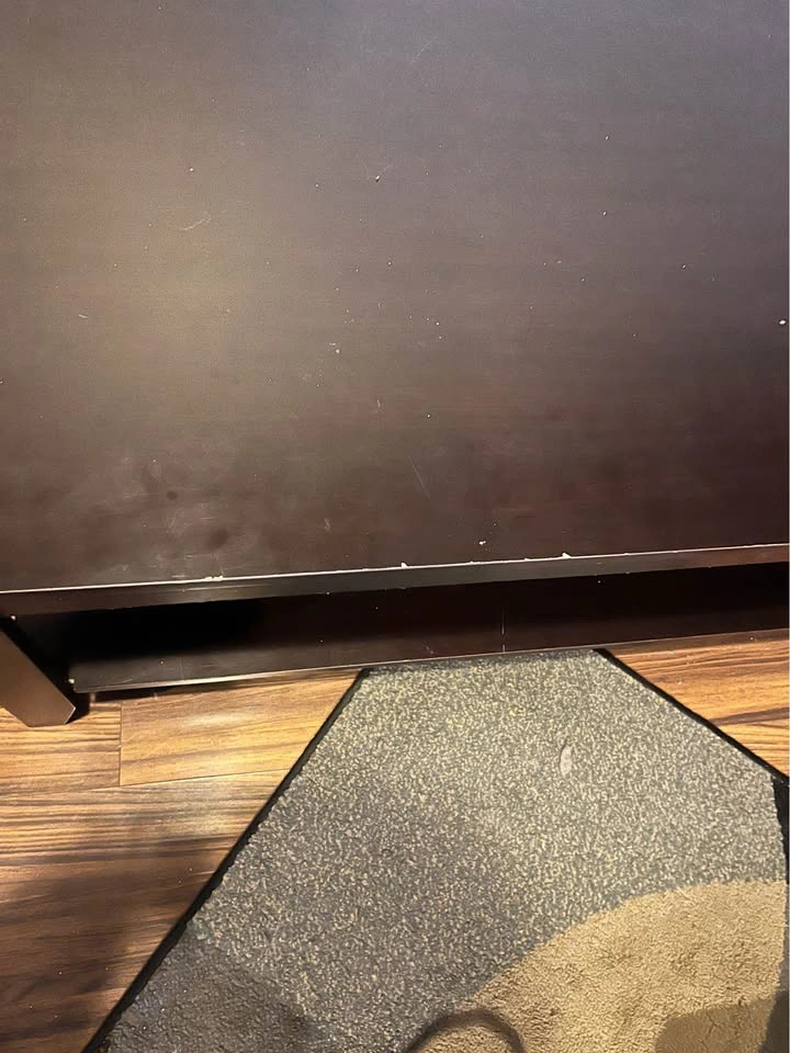 3 Piece Dark Brown/Black Coffee and End Table Set - photo 2