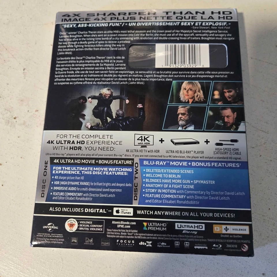 Atomic Blonde (New 4K/Blu-Ray) - photo 2