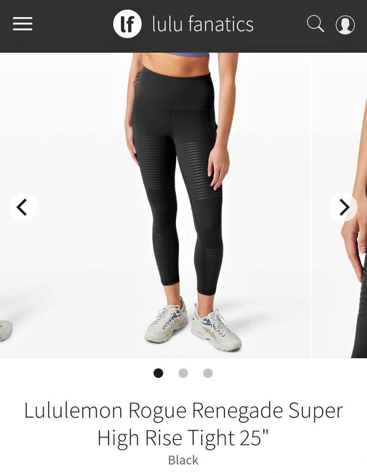 Lululemon Rogue Tight 25"