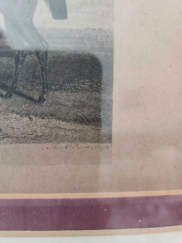 Vintage Horse Litho Print image indicator(3)