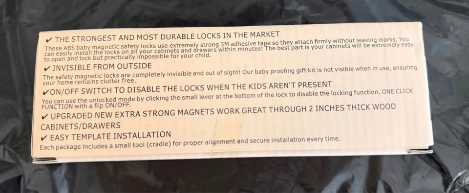 Baby Safety Magnetic Cabinet Locks - photo 3