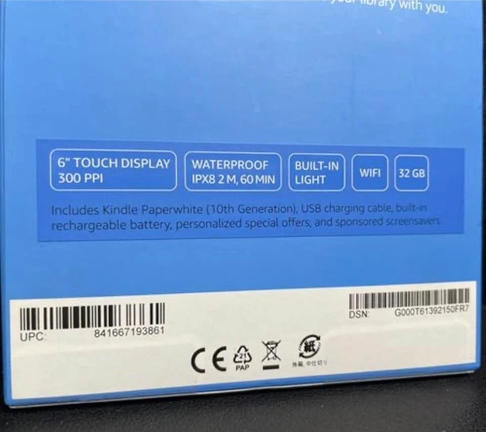 Kindle Paperwhite 32gb (10th Generation) - photo 2