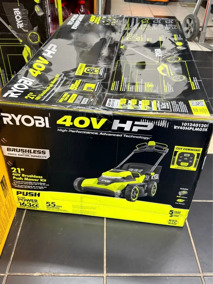RYOBI 40V HP Brushless 21 in. Cordless Mower w/ 8.0 Ah Battery - photo 3