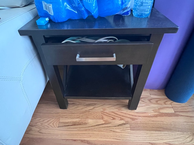 Solid Wood Coffee Table Set – Like New - photo 2