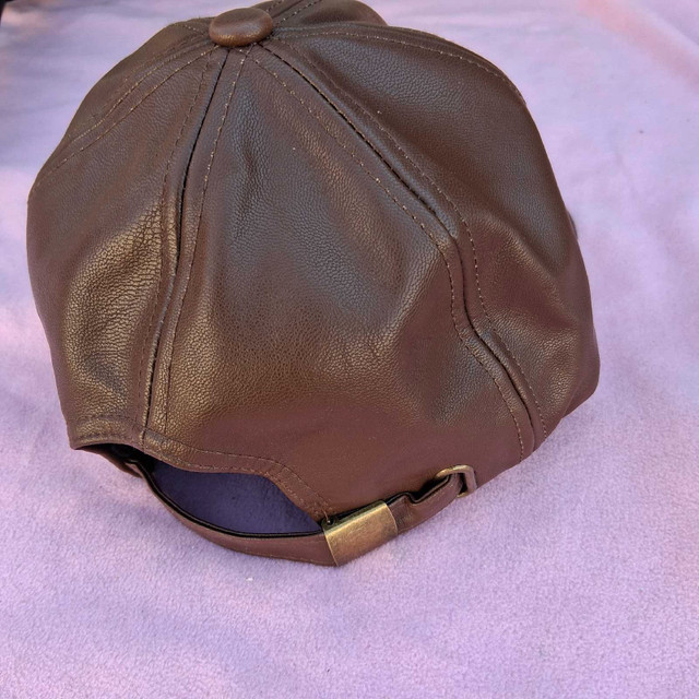 Leather brown Jamort Lead the World 1985 Hat - photo 3