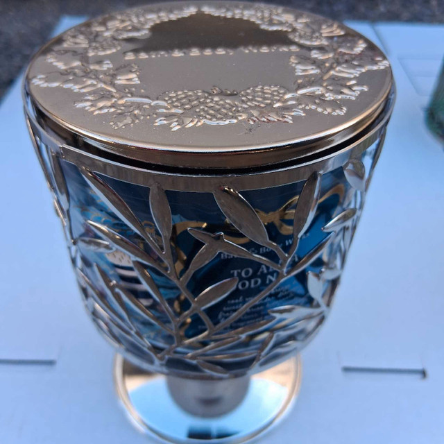 Bath & Body works 3 wick scented Candle All a good night