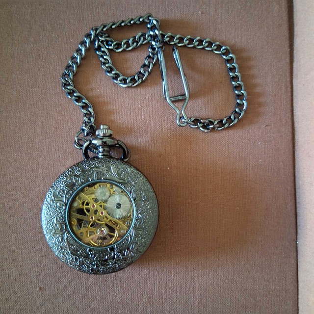 Dark Smoke Pocket watch quartz - photo 2
