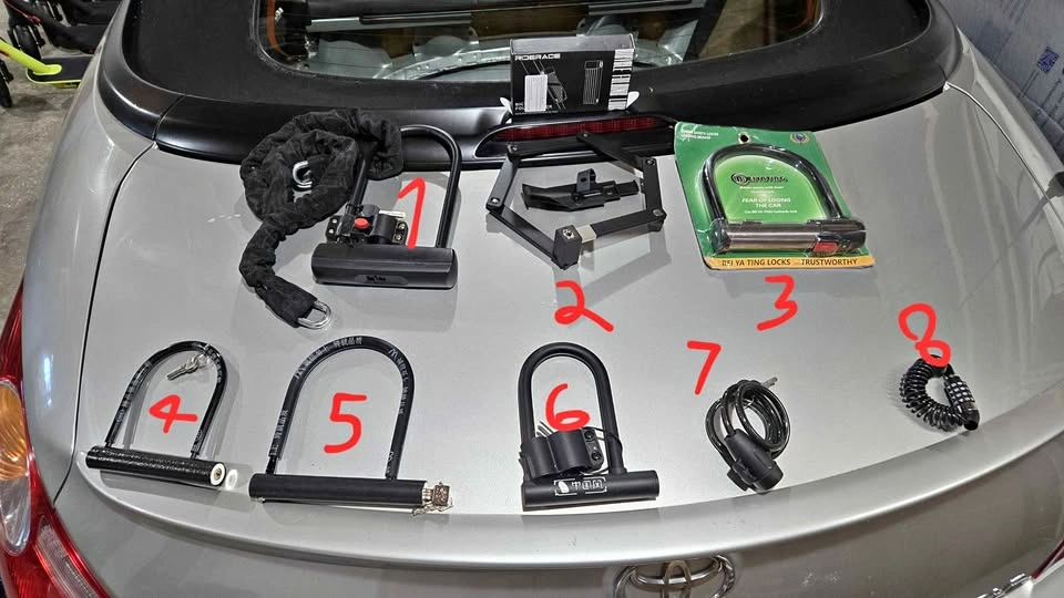 Bike & Scooter Locks | 8 Available | All New | Elmhurst