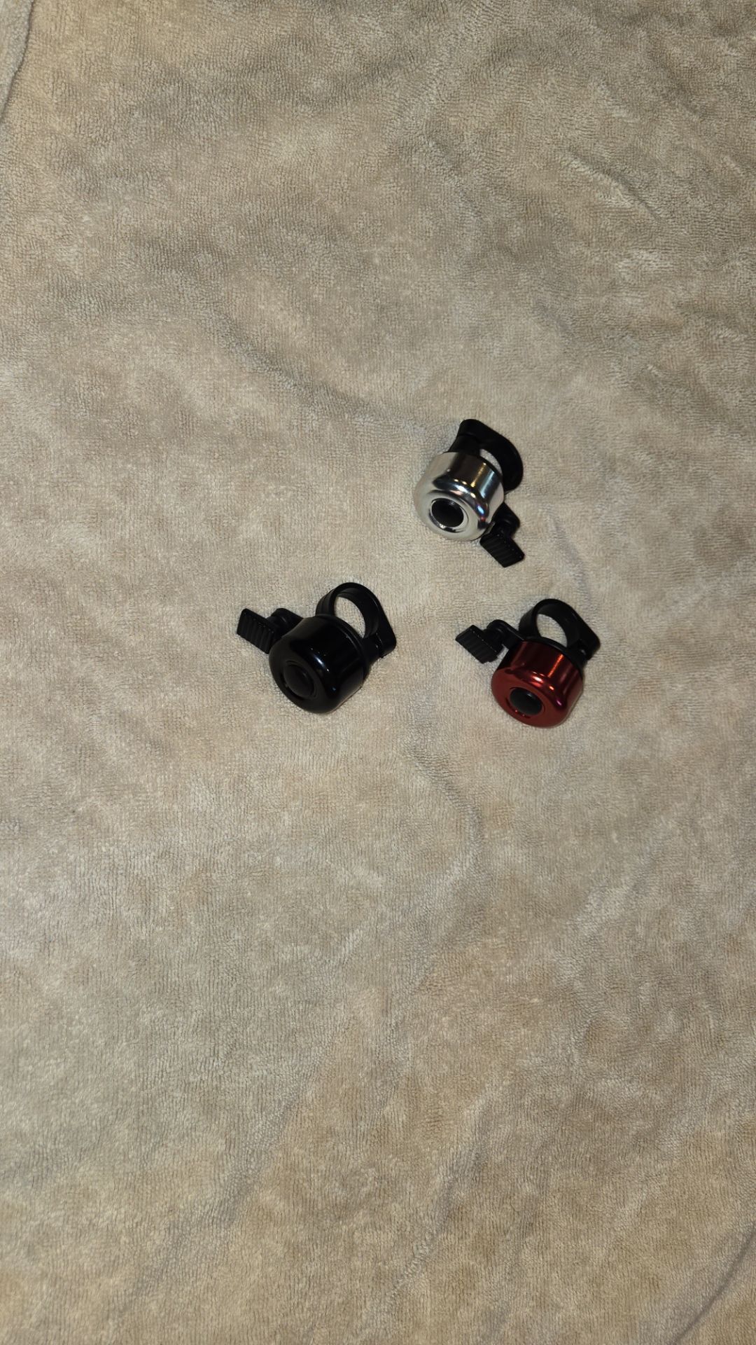 Bike & Scooter Bells | 3 Colors | Silver, Black, Red — $3 each
