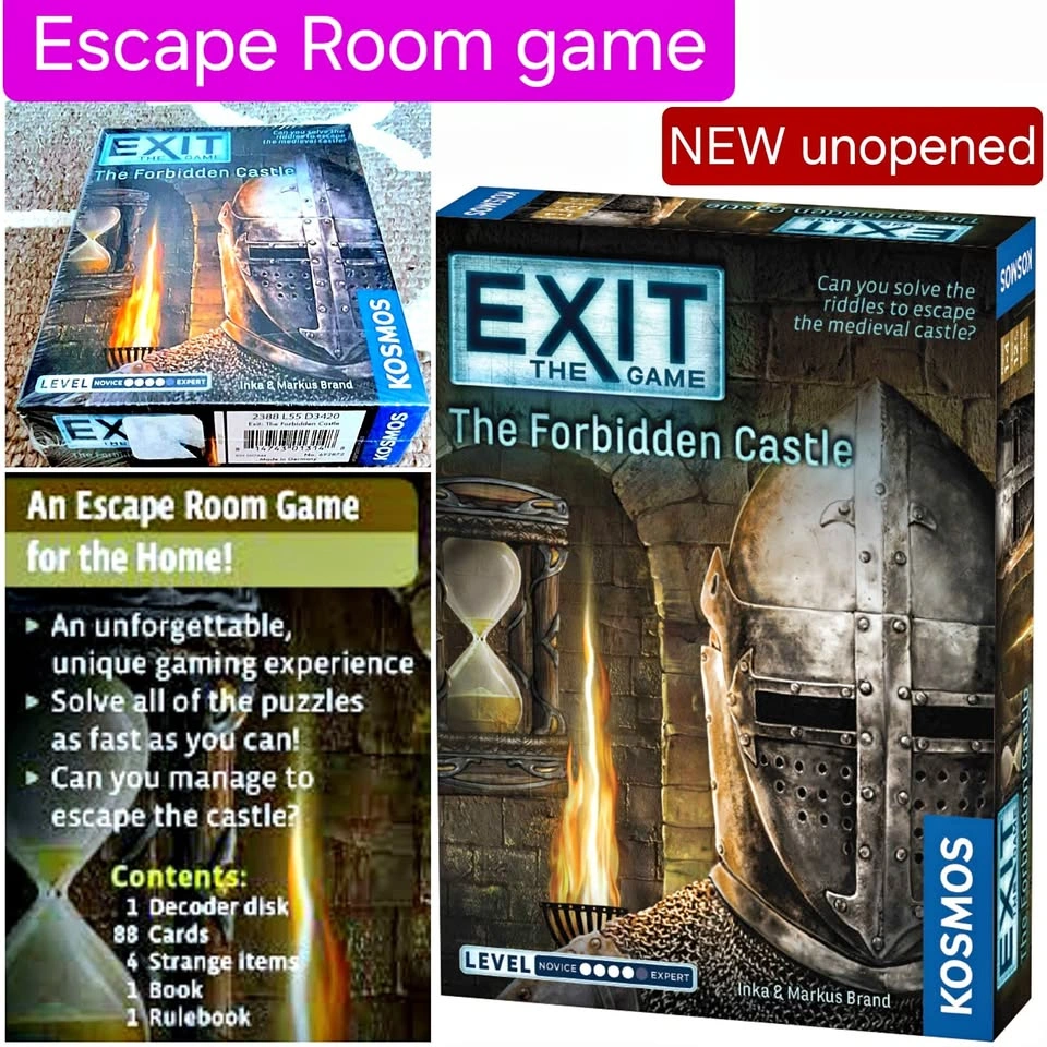 NEW Escape Room Game - The Forbidden Castle