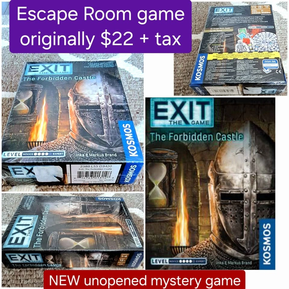 NEW Escape Room Game - The Forbidden Castle - photo 2