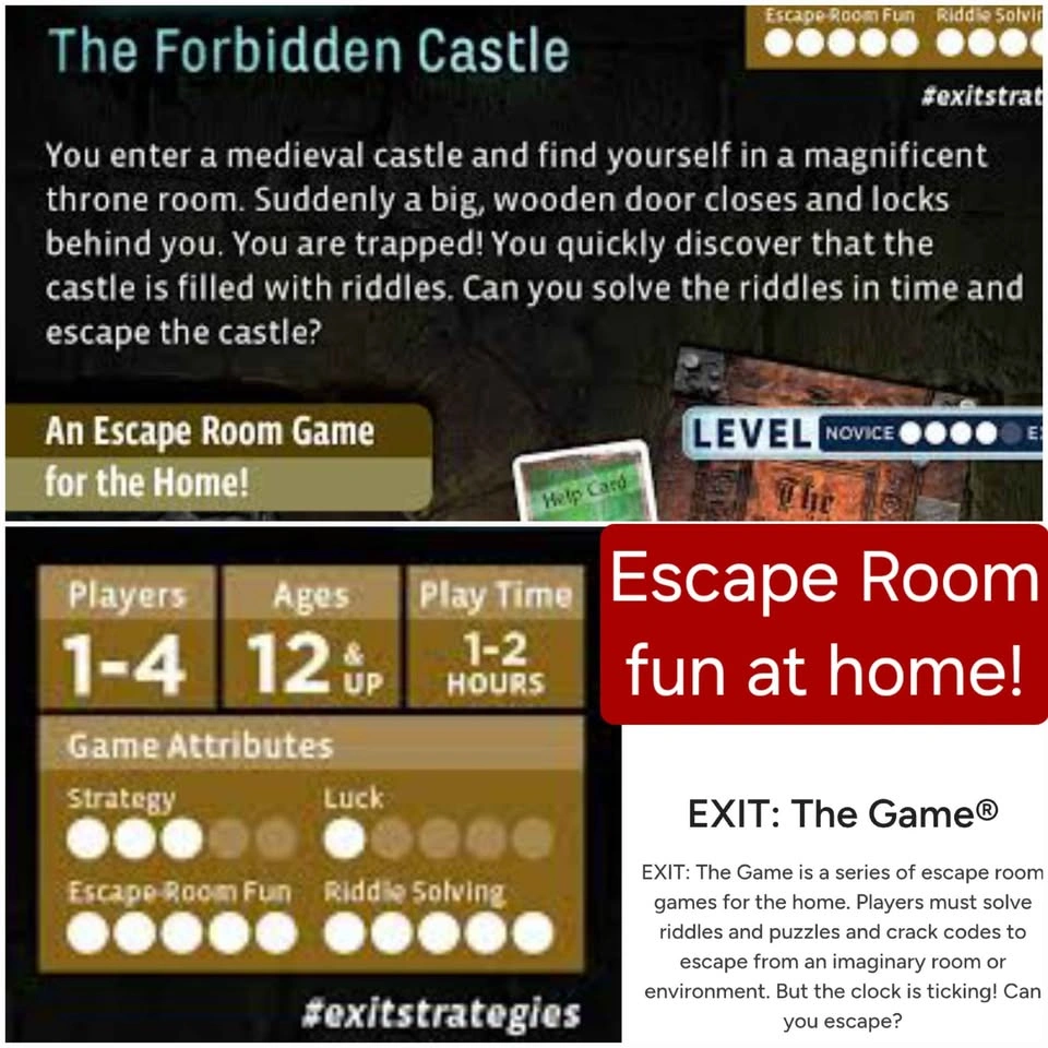 NEW Escape Room Game - The Forbidden Castle - photo 3