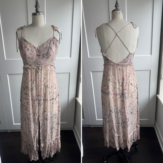 Gorgeous Anthropology Sundress Bathing Suit Cover Up Size Medium