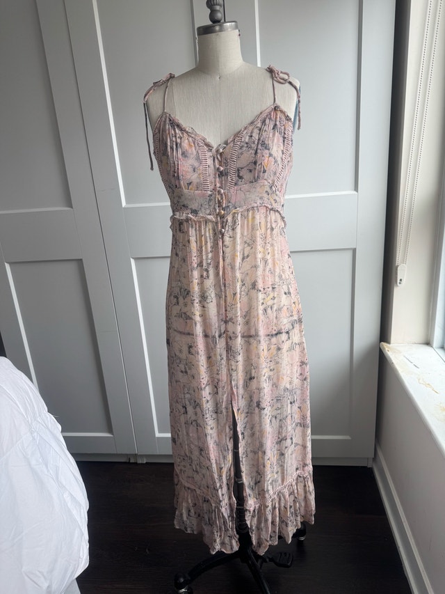 Gorgeous Anthropology Sundress Bathing Suit Cover Up Size Medium - photo 2