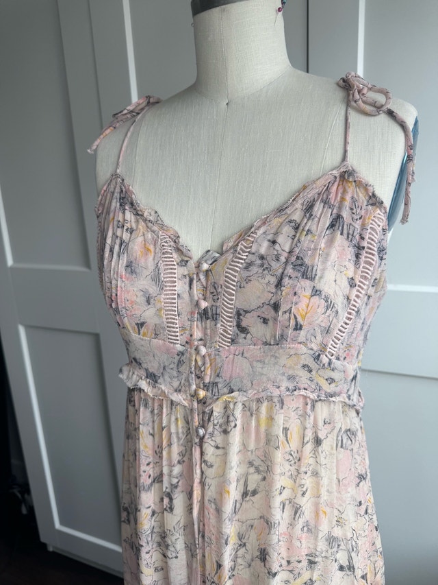 Gorgeous Anthropology Sundress Bathing Suit Cover Up Size Medium - photo 3