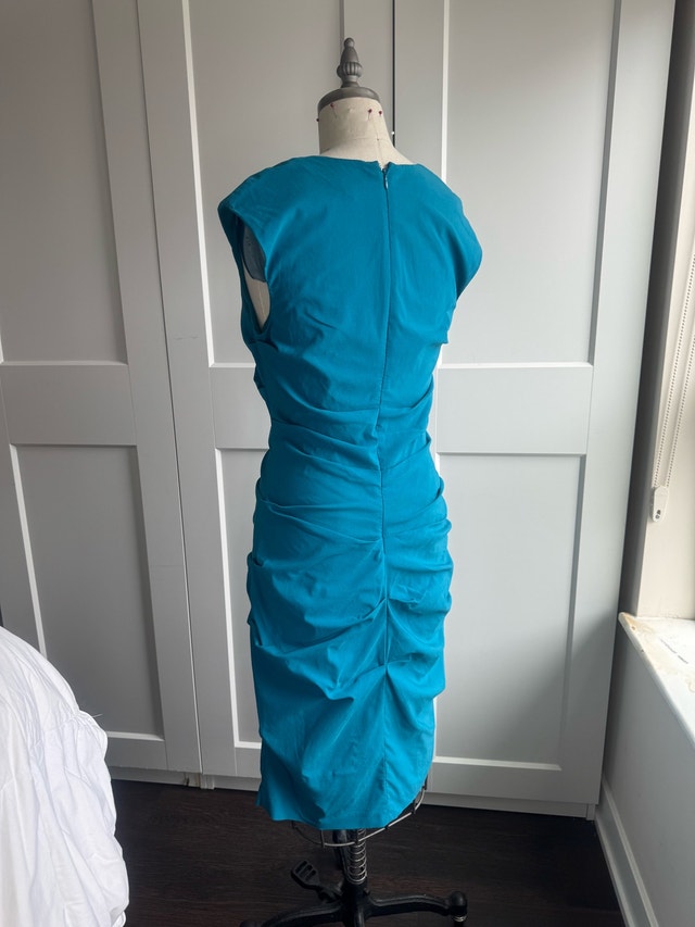 LE CHÂTEAU Blue Dress Size XXL - photo 4