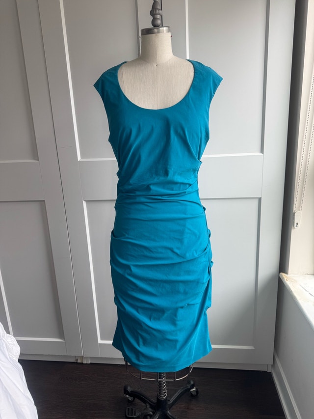 LE CHÂTEAU Blue Dress Size XXL - photo 5