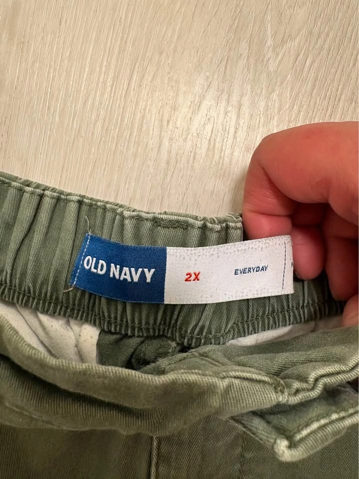 Old Navy Ladies 2x Casual Shorts - Green - photo 2