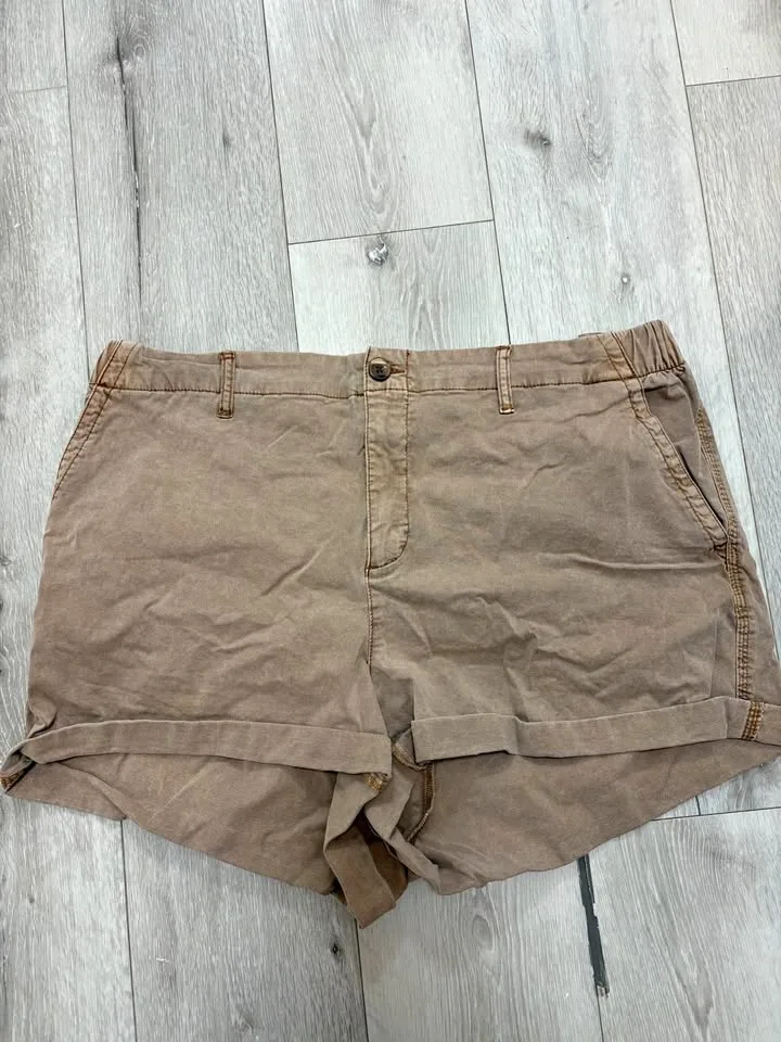 Old Navy Ladies 2x Casual Shorts - Tan