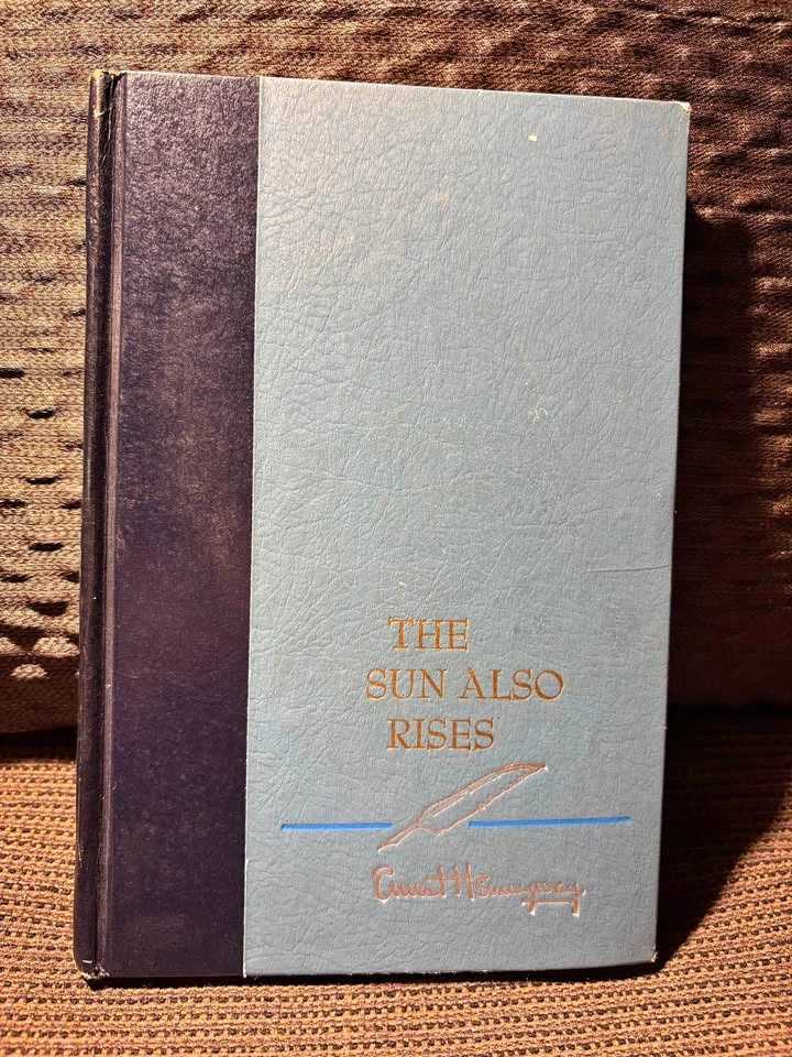 Vintage Classic Hardcover Book: “The Sun Also Rises" by Ernest H