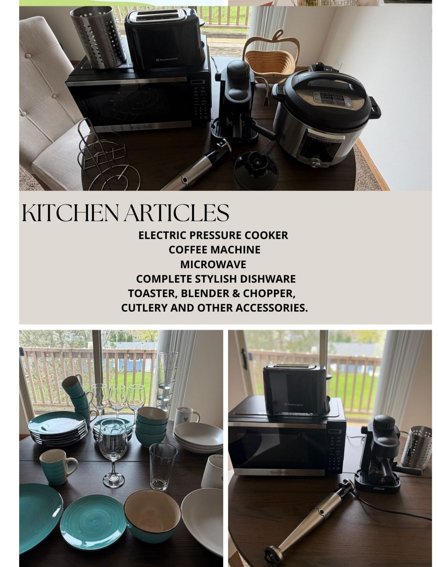 Furniture & Appliances Pack – Like New! - photo 4
