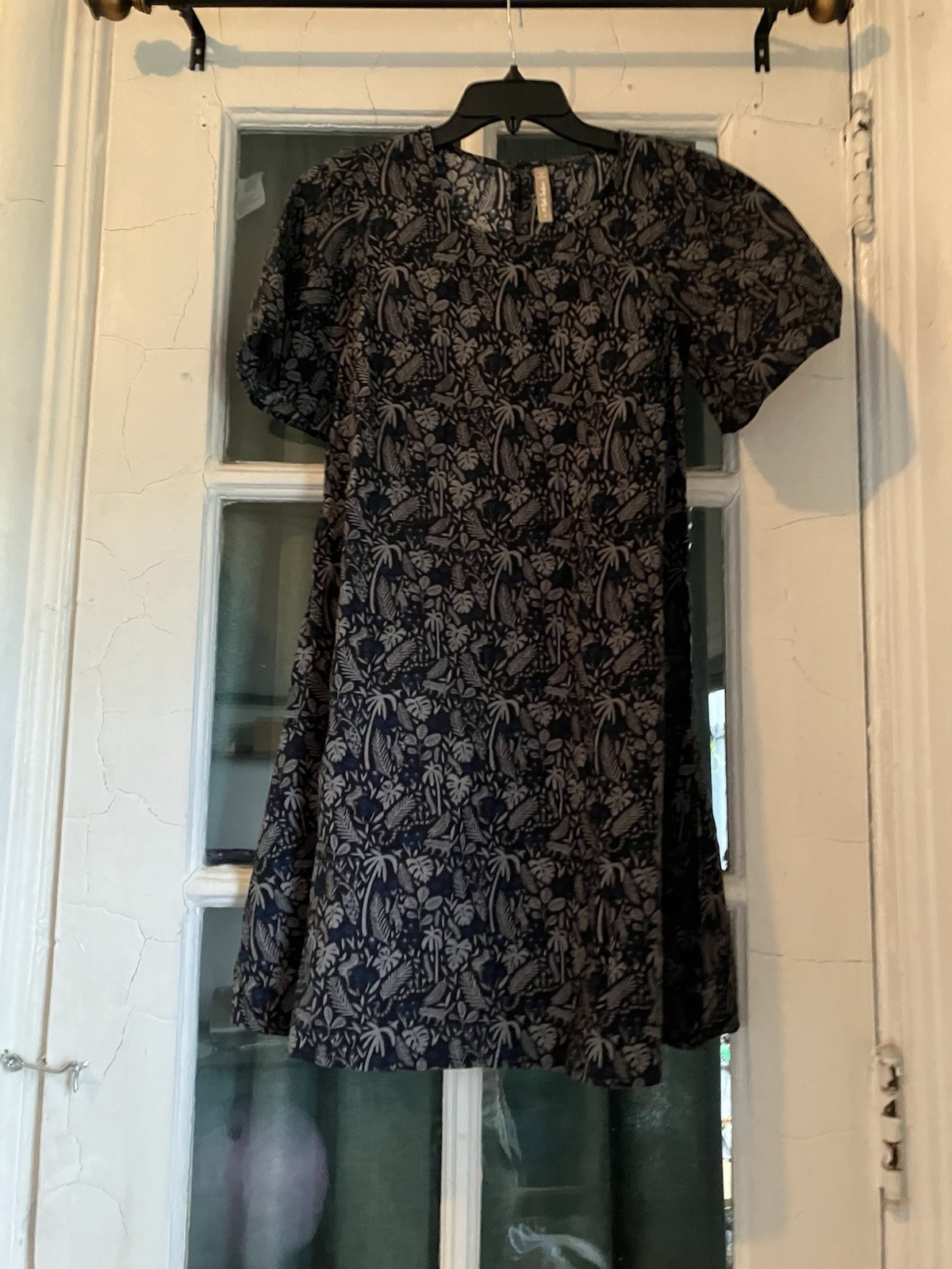 Mata Traders Women's Small Cotton Jungle Print A Line Mini Dress