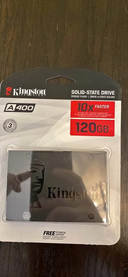 Brand New SSD – Kingston A400 120GB - multiple available
