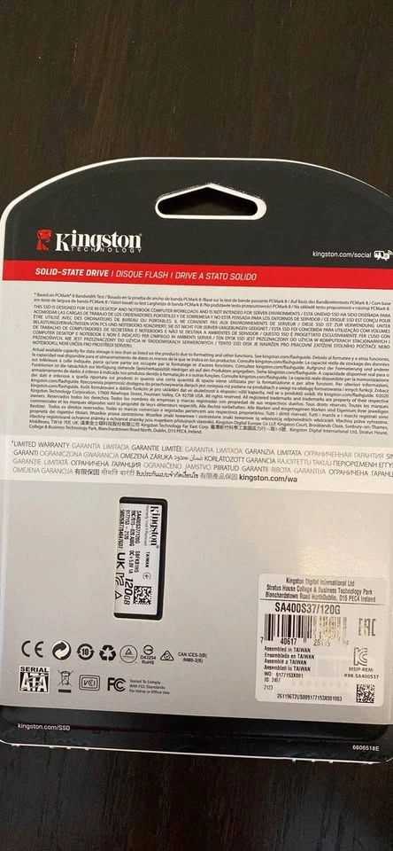 Brand New SSD – Kingston A400 120GB - multiple available - photo 2