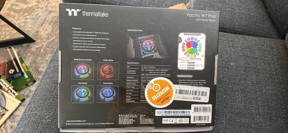 Thermaltake W7 Pro Water Block + Freezemod Pump - photo 3