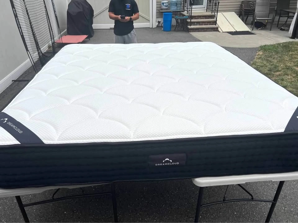 Dreamcloud Classic Hybrid King Mattress, Like New - photo 3
