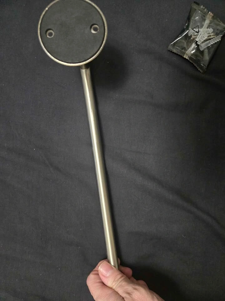 Brushed Nickel Paper Towel Holder - photo 2