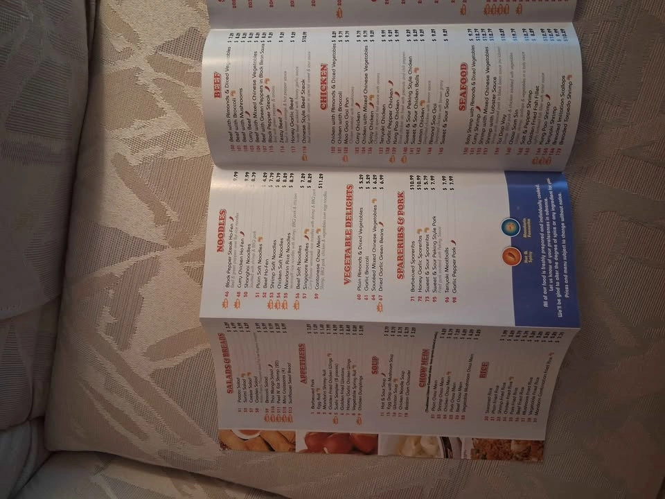 2008 Mandarin Buffet Collectible Take-Out Menu - Mississauga - photo 3