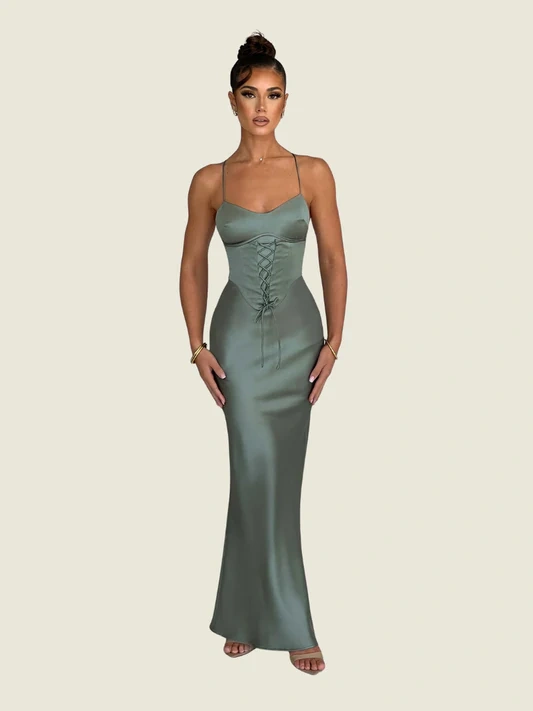 Babyboo - Lillia Maxi Dress - Charcoal - photo 2
